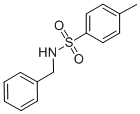 structure of CAS# 1576-37-0, N-Tosylbenzylamine;N-(Benzyl)-4-Methyl-Benzenesulfonamide;N-Tosylbenzylamine;N-Benzyl-4-Methylbenzenesulfonamide