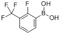 结构式 CAS# 157834-21-4, B-[2-氟-3-(三氟甲基)苯基]-硼酸