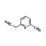 CAS#: 158141-31-2， 6-(Cyanomethyl)-2-Pyridinecarbonitrile