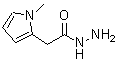 structure of CAS# 158144-17-3, 2-(1-Methyl-1H-Pyrrol-2-Yl)Acetohydrazide;2-(1-Methyl-1H-pyrrol-2-yl)acetohydrazide;2-(1-methylpyrrol-2-yl)acetohydrazide;MFCD01335800