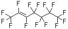 structure of CAS# 1582-32-7, (2E)-1,1,1,2,3,4,4,5,5,6,6,7,7,7-Tetradecafluoro-2-Heptene;MFCD03094437;Perfluorohept-2-ene;Perfluoroheptene-2