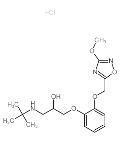 结构式 CAS# 158446-41-4, 普索洛尔