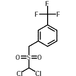 CAS#: 15894-29-8， 1-{[(Dichloromethyl)Sulfonyl]Methyl}-3-(Trifluoromethyl)Benzene