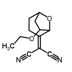 CAS#: 159149-17-4， (7-Ethoxy-8-Oxabicyclo[3.2.1]Oct-2-Ylidene)Malononitrile