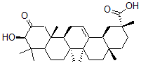 CAS#: 159359-63-4， (2R,4aS,6aR,6aS,6bR,10R,12aR,14bS)-10-Hydroxy-2,4a,6a,6b,9,9,12a-Heptamethyl-11-Oxo-3,4,5,6,6a,7,8,8a,10,12,13,14b-Dodecahydro-1H-Picene-2-Carboxylic Acid