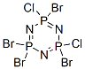 CAS#: 15965-00-1， 2,2,4,6-Tetrabromo-4,6-Dichloro-1,3,5-Triaza-2,4,6-Triphosphacyclohexa-1,3,5-Triene