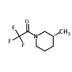CAS#: 159651-10-2， 2,2,2-Trifluoro-1-[(3R)-3-Methyl-1-Piperidinyl]Ethanone