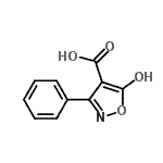 CAS#: 15969-44-5， 5-Hydroxy-3-Phenyl-1,2-Oxazole-4-Carboxylic Acid