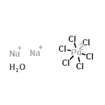 CAS#: 16010-02-9， Sodium Hexachloropalladate(2-) Hydrate (2:1:1)