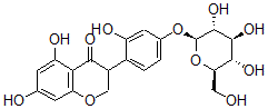 CAS#: 160206-04-2， 5,7-Dihydroxy-3-[2-Hydroxy-4-[(2S,3R,4S,5S,6R)-3,4,5-Trihydroxy-6-(Hydroxymethyl)Oxan-2-Yl]Oxyphenyl]Chroman-4-One