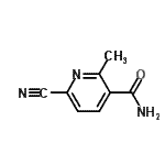 CAS#: 160601-82-1， 6-Cyano-2-Methylnicotinamide