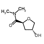 CAS#: 160637-25-2， (2S,4R)-4-Hydroxy-N,N-Dimethyltetrahydro-2-Furancarboxamide