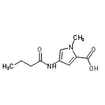 CAS#: 160776-20-5， 4-(Butyrylamino)-1-Methyl-1H-Pyrrole-2-Carboxylic Acid