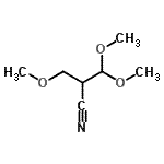CAS#: 1608-83-9， 3,3-Dimethoxy-2-(Methoxymethyl)Propanenitrile