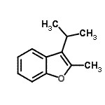 CAS#: 160875-30-9， 3-Isopropyl-2-Methyl-1-Benzofuran