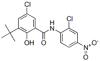 CAS#: 16128-96-4， 5-Chloro-3-Tert-Butyl-2'-Chloro-4'-Nitrosalicylanilide