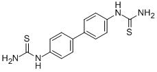CAS#: 1614-30-8， [4-[4-(Carbamothioylamino)Phenyl]Phenyl]Thiourea