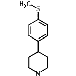 CAS#: 161609-97-8， 4-[4-(Methylsulfanyl)Phenyl]Piperidine