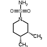CAS#: 16168-29-9， (3R,4R)-3,4-Dimethyl-1-Piperidinesulfonamide