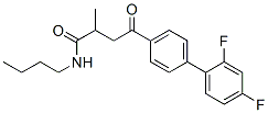 CAS#: 161692-84-8， N-Butyl-4-[4-(2,4-Difluorophenyl)Phenyl]-2-Methyl-4-Oxobutanamide