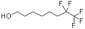 structure of CAS# 161981-34-6, 7,7,8,8,8-Pentafluoro-1-Octanol;7,7,8,8,8-PENTAFLUOROOCTAN-1-OL;6-(PENTAFLUOROETHYL)HEXAN-1-OL;7,7,8,8,8-PENTAFLUOROOCTANOL