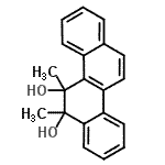 CAS#: 16218-45-4， 5,6-Dimethyl-5,6-Dihydro-5,6-Chrysenediol