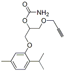 CAS#: 16222-49-4， 1-(2-Propynyloxy)-3-(2-Isopropyl-5-Methylphenoxy)-2-Propanol Carbamate