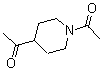 结构式 CAS# 162368-01-6, 1-(1-乙酰基-4-哌啶基)-乙酮