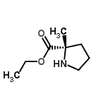 CAS#: 16277-08-0， Ethyl 2-Methyl-L-Prolinate