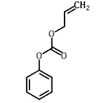 structure of CAS# 16308-68-2, Allyl Phenyl Carbonate;Allyl Phenyl Carbonate;Carbonic acid allyl phenyl ester;Carbonic acid, allyl phenyl ester