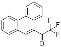 结构式 CAS# 163082-41-5, 2,2,2-三氟-1-(9-菲基)乙酮