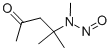 CAS#: 16339-21-2， 4-Methyl-4-(Methylnitrosoamino)-2-Pentanone