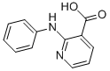 structure of CAS# 16344-24-4, 2-(Phenylamino)-3-Pyridinecarboxylicacid;2-(Phenylamino)-3-Pyridinecarboxylate;2-(Phenylamino)Nicotinate;Zinc01394979