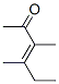 CAS#: 1635-02-5， 3,4-Dimethylhex-3-En-2-One