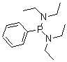 structure of CAS# 1636-14-2, N,N,N',N'-Tetraethyl-P-Phenyl-Phosphonous Diamide;N-(Diethylamino-Phenyl-Phosphanyl)-N-Ethyl-Ethanamine;(Diethylamino-Phenyl-Phosphanyl)-Diethyl-Amine;554707_Aldrich