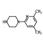 CAS 登录号：163613-83-0， 1-(4,6-二甲基-2-吡啶基)哌嗪