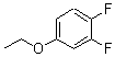 structure of CAS# 163848-46-2, 4-Ethoxy-1,2-Difluoro-Benzene;Benzene, 4-Ethoxy-1,2-Difluoro- (9CI);3,4-Difluorophenyl Ethyl Ether;4-ETHOXY-1,2-DIFLUOROBENZENE