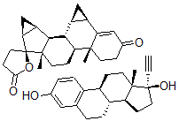 CAS#: 164017-31-6， Ethinylestradiol-drospirenone mixt