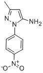 structure of CAS# 16459-47-5, 3-Methyl-1-(4-Nitrophenyl)-1H-Pyrazol-5-Amine;5-Methyl-2-(4-Nitrophenyl)-3-Pyrazolamine;[5-Methyl-2-(4-Nitrophenyl)Pyrazol-3-Yl]Amine;Stk161788