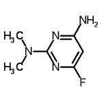 CAS#: 165258-71-9， 6-Fluoro-N<Sup>2</Sup>,N<Sup>2</Sup>-Dimethyl-2,4-Pyrimidinediamine