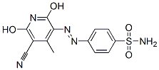 CAS#: 16539-99-4， p-[(5-Cyano-2,6-Dihydroxy-4-Methyl-3-Pyridyl)Azo]Benzenesulphonamide