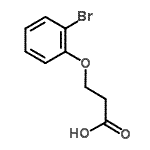 CAS#: 165538-35-2， 3-(2-Bromophenoxy)Propanoic Acid