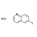 CAS#: 16560-50-2， 6-Iodoquinoline Hydrochloride (1:1)