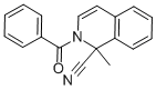 CAS#: 16576-32-2， 2-Benzoyl-1,2-Dihydro-1-Methyl-1-Isoquinolinecarbonitrile