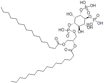 CAS#: 165883-85-2， [(2R)-2-Hexadecanoyloxy-3-[Hydroxy-[(1S,2R,3R,4S,5S,6S)-2,3,6-Trihydroxy-4,5-Diphosphonooxycyclohexyl]Oxyphosphoryl]Oxypropyl] Hexadecanoate
