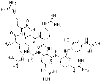 CAS#: 165893-48-1， L-Arginyl-L-Arginyl-L-Arginyl-L-Arginyl-L-Arginyl-L-Arginyl-L-Arginine