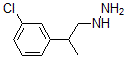 CAS#: 16602-97-4， 1-(3-Chloro-alpha-Methylphenethyl)Hydrazine