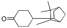 CAS 登录号：16618-85-2， 4-(5,5,6-三甲基双环[2.2.1]庚-2-基)环己烷-1-酮