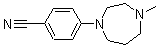 CAS#: 166438-80-8， 4-(Hexahydro-4-Methyl-1H-1,4-Diazepin-1-Yl)-Benzonitrile