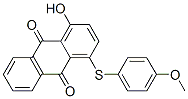 CAS#: 16673-01-1， 1-Hydroxy-4-[(4-Methoxyphenyl)Thio]Anthraquinone